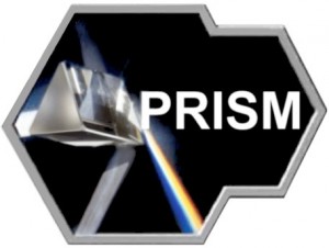 Logo van het NSA project ‘PRISM’