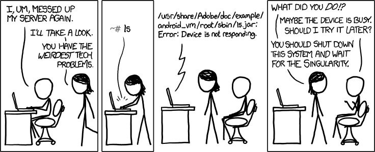 XKCD Server Problem